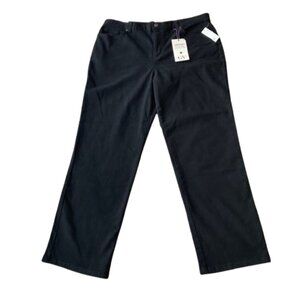 Gloria Vanderbilt Amanda Stretch Classic Rise Jeans 16 Short Black NWT